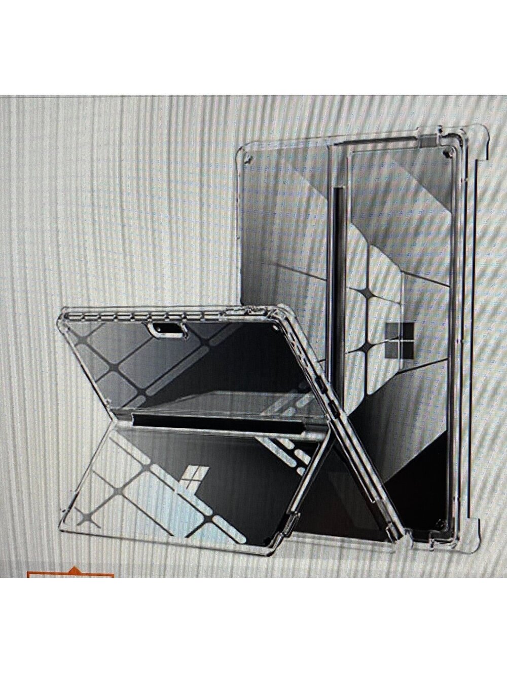 Infiland Case for Surface Pro 9 13” 2022 Tablet Crystal Clear